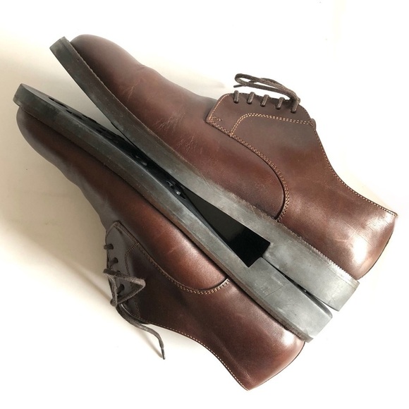 Barneys New York Plain Toe Derby